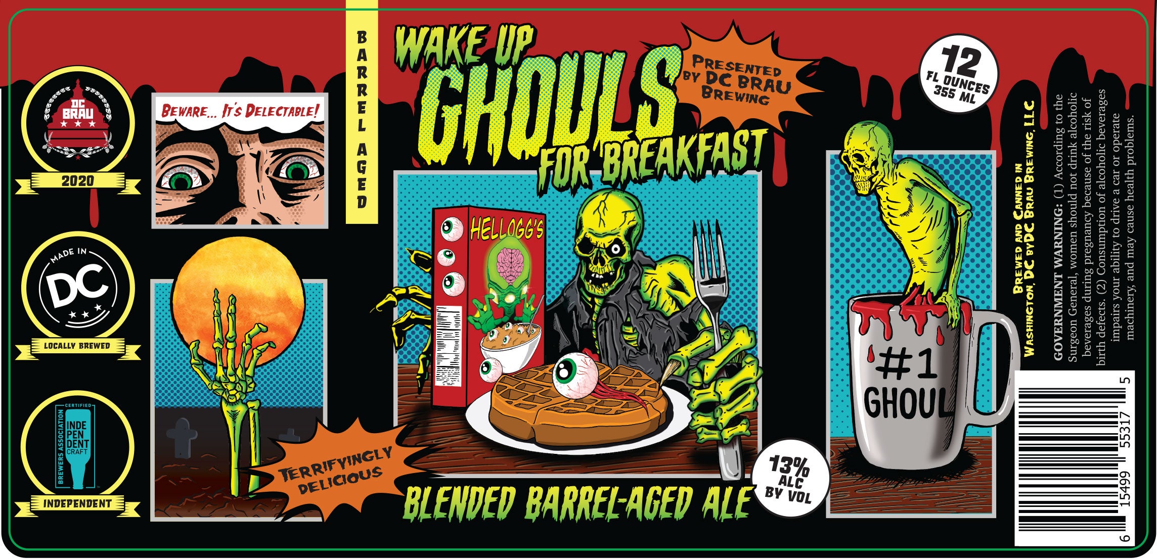 Wake Up Ghouls for Breakfast by DC Brau Brewing Company