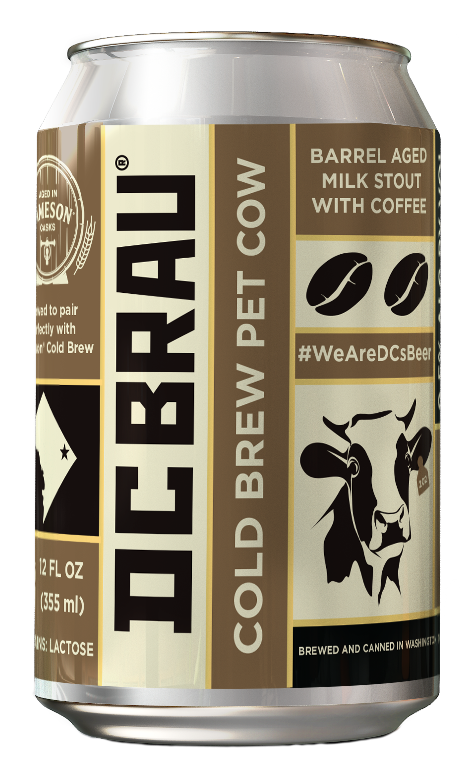 Your Pet Cow Coffee Cold Brew by DC Brau Brewing Company